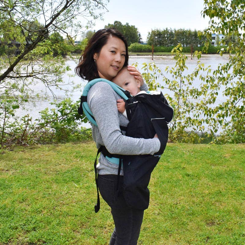 Cozy-Dry Baby Carrier Cover - Black