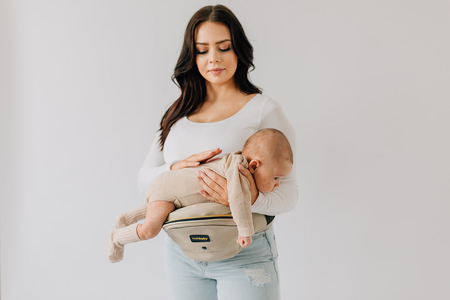 Vegan Leather Tushbaby Hip Carrier