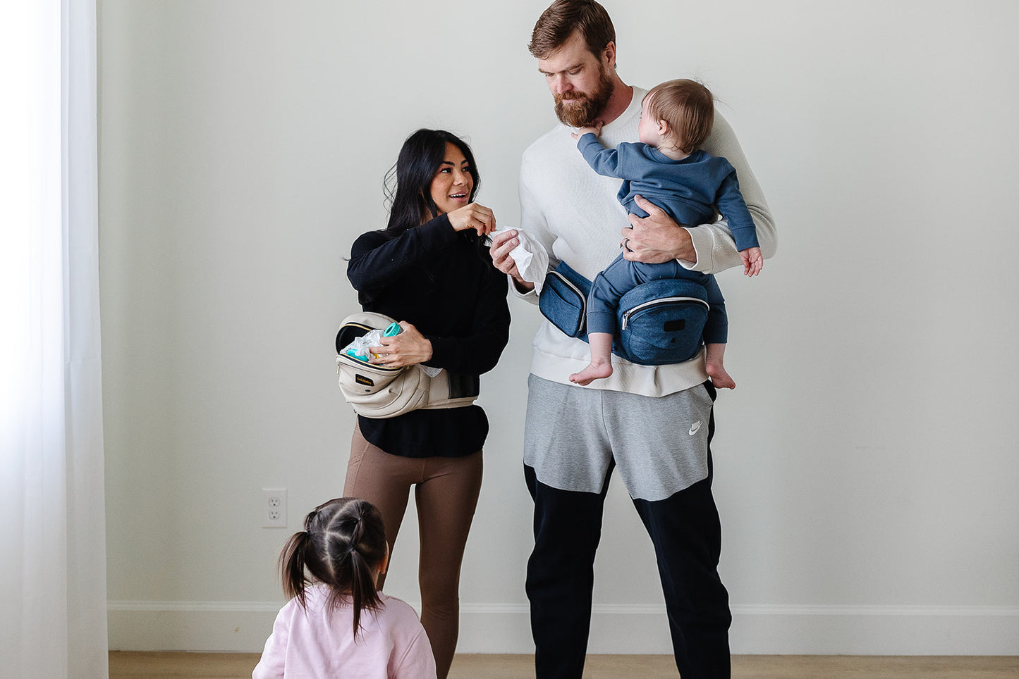 Vegan Leather Tushbaby Hip Carrier