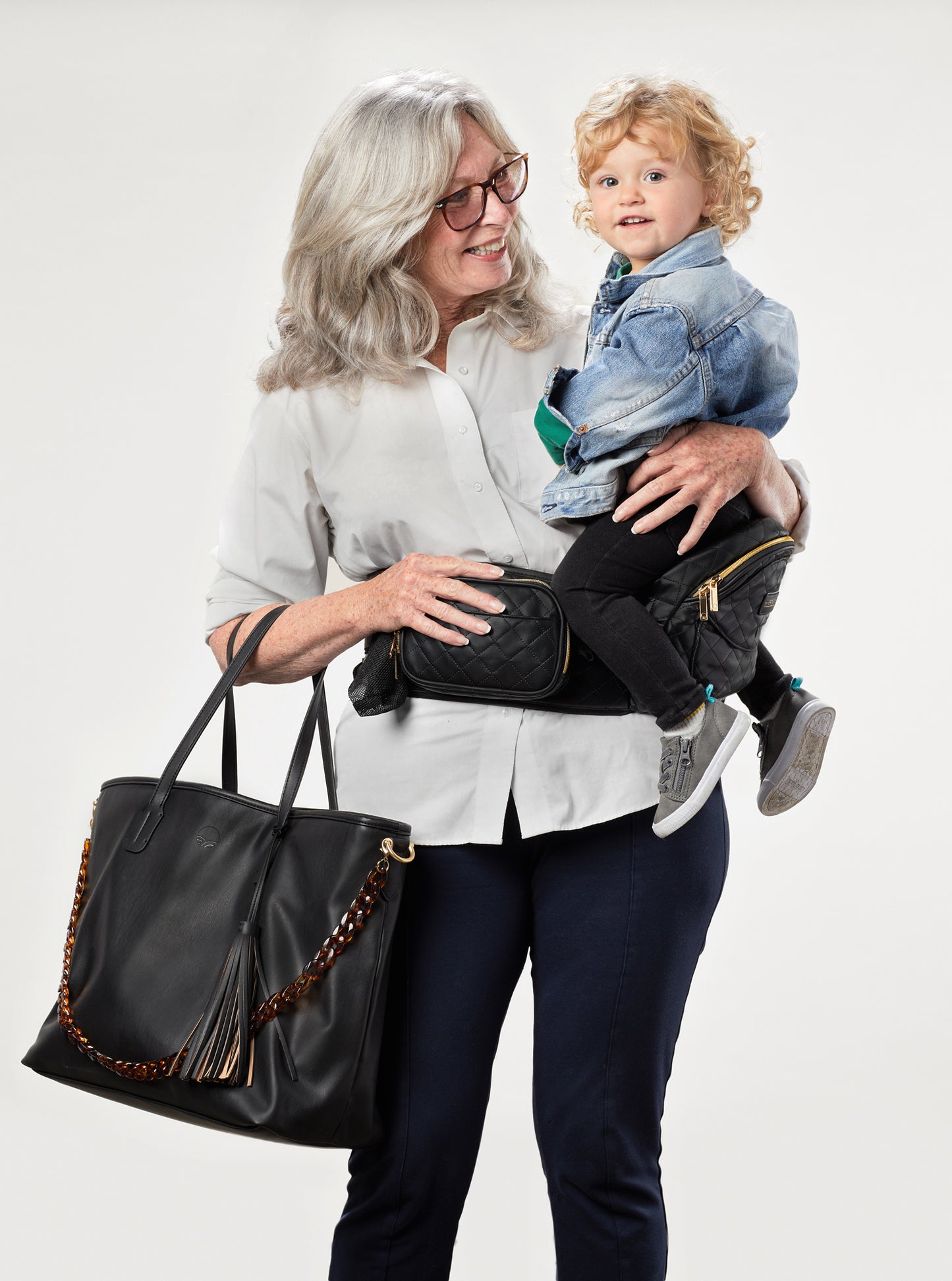 Vegan Leather Tushbaby Hip Carrier