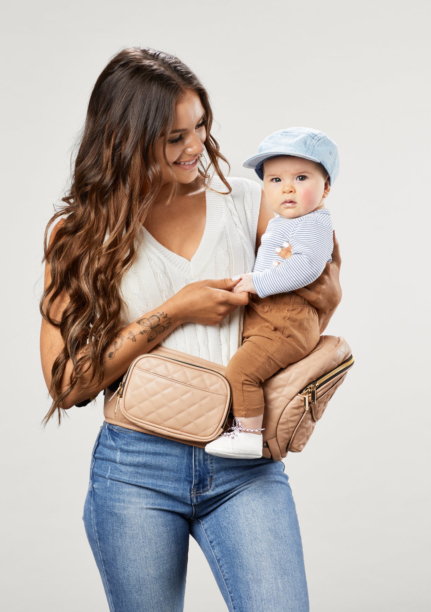 Vegan Leather Tushbaby Hip Carrier