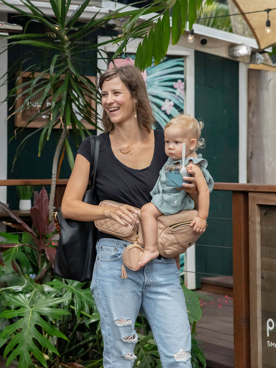 Vegan Leather Tushbaby Hip Carrier