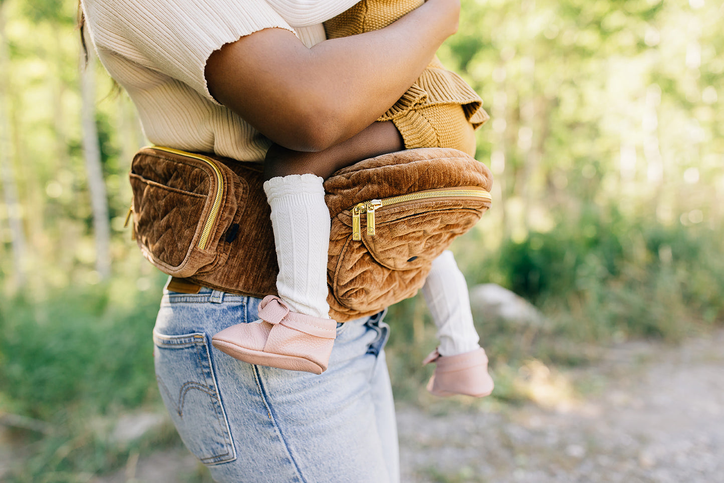 Velvet Tushbaby Hip Carrier