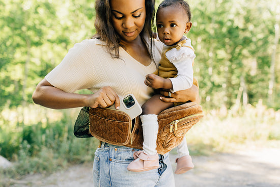 Velvet Tushbaby Hip Carrier