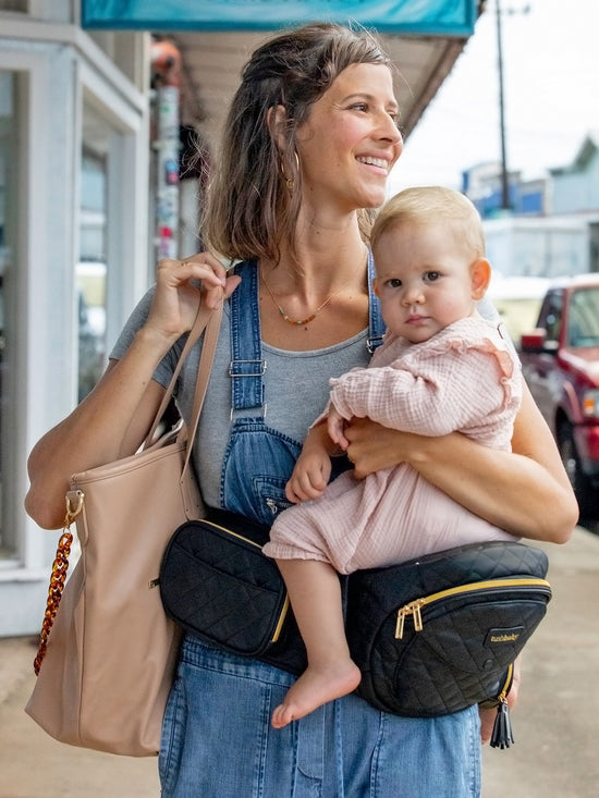 Vegan Leather Tushbaby Hip Carrier