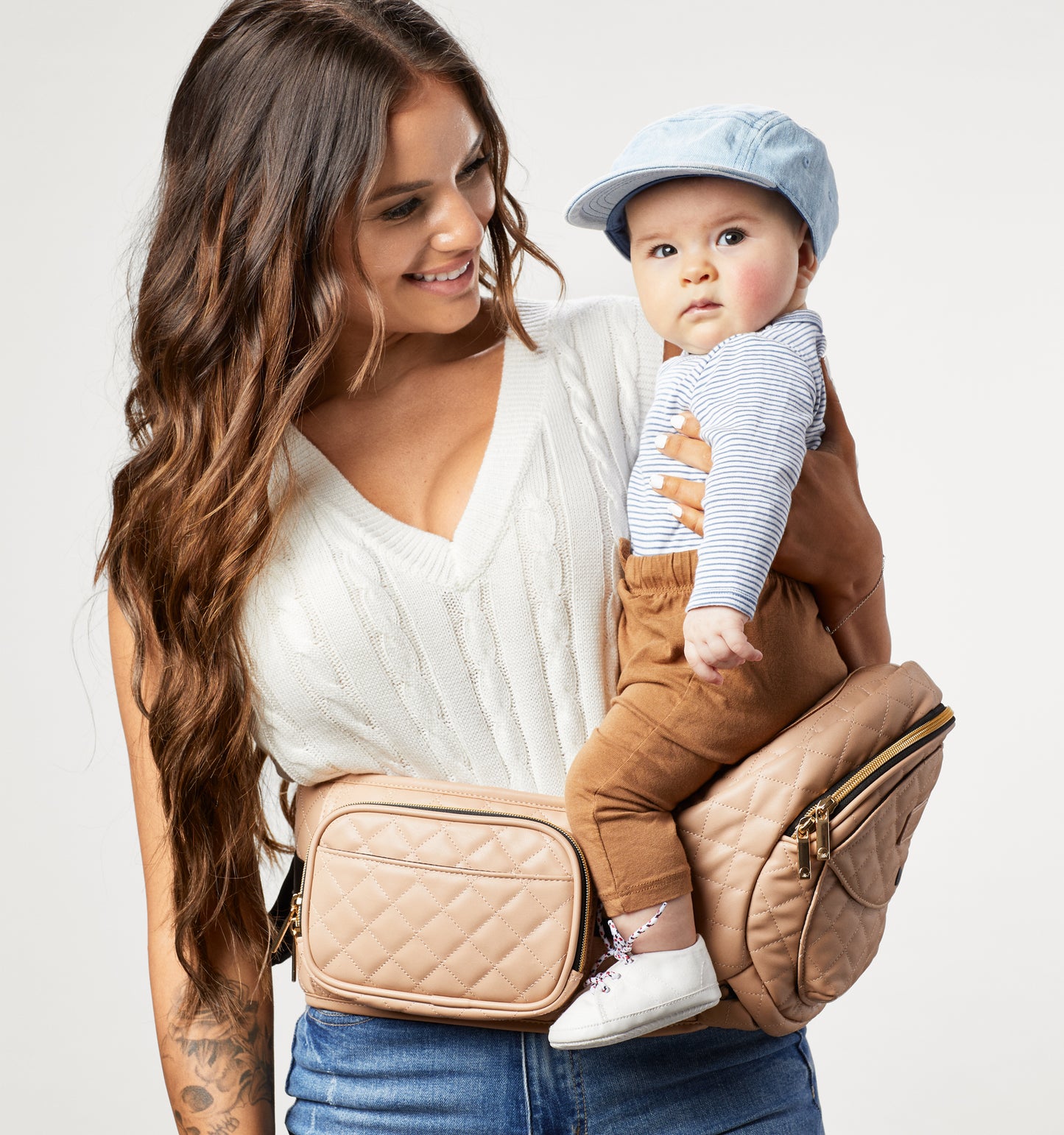 Vegan Leather Tushbaby Hip Carrier