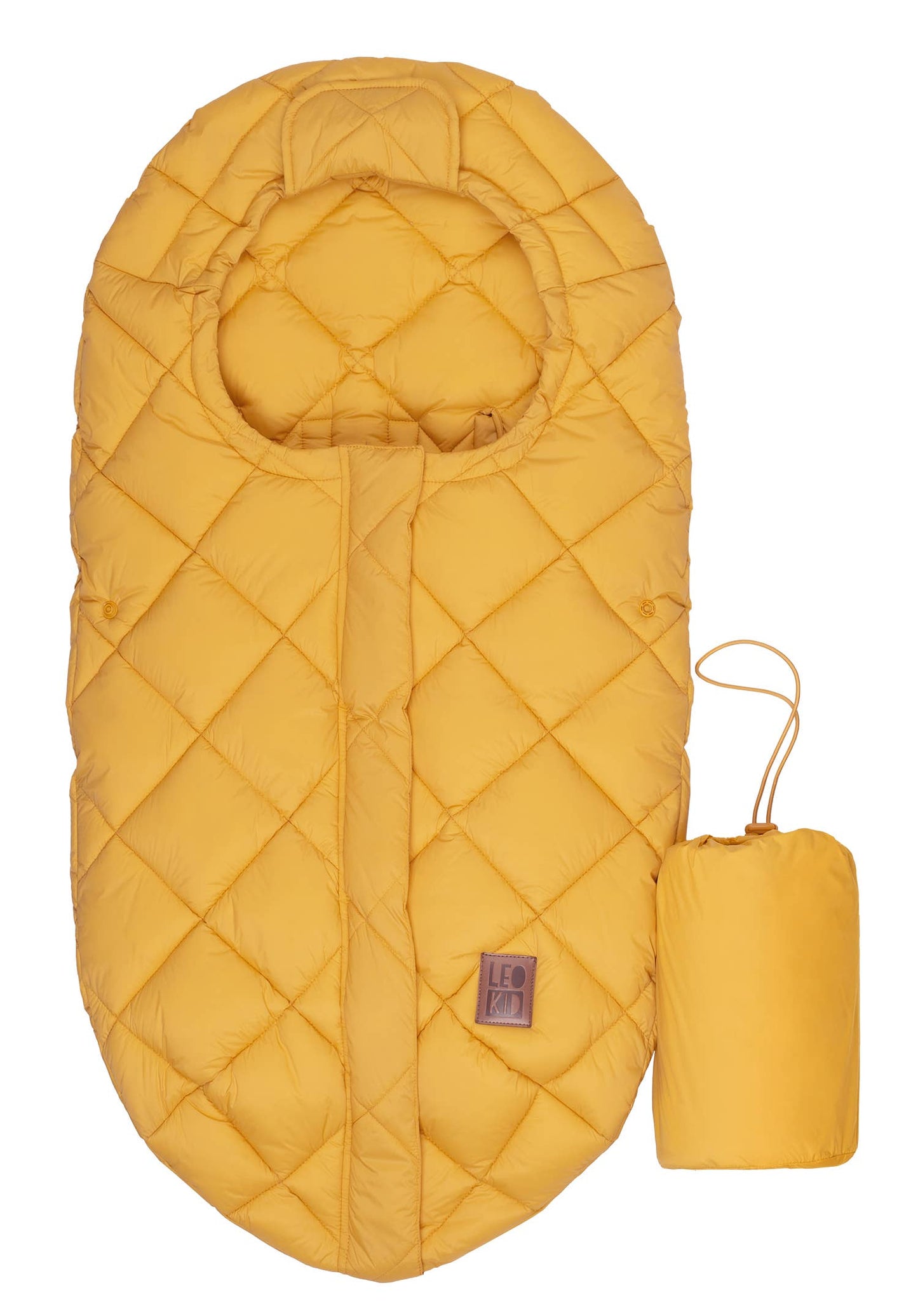 Leokid Light Compact Footmuff - Yolk Yellow