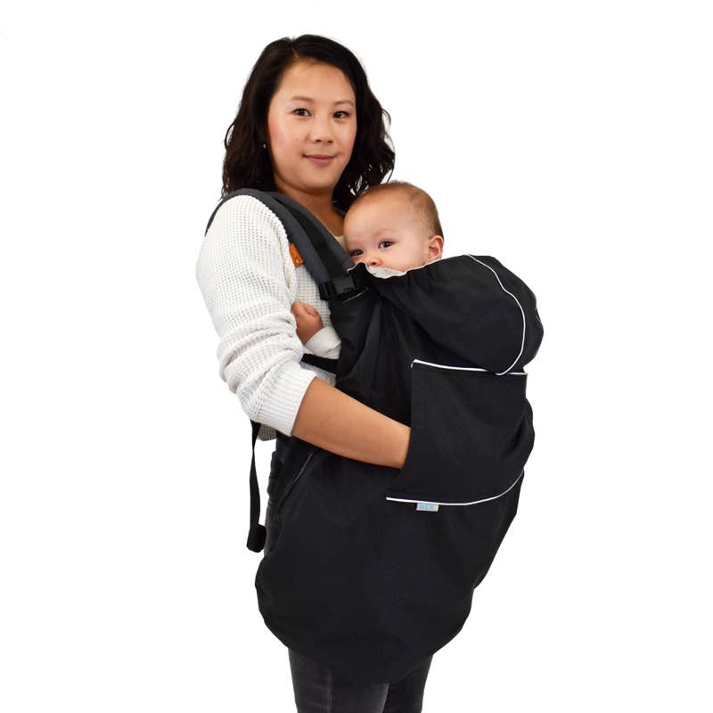 Cozy-Dry Baby Carrier Cover - Black