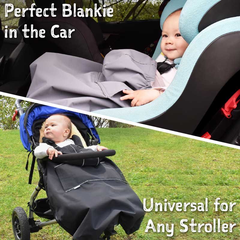 Cozy-Dry Baby Carrier Cover - Black