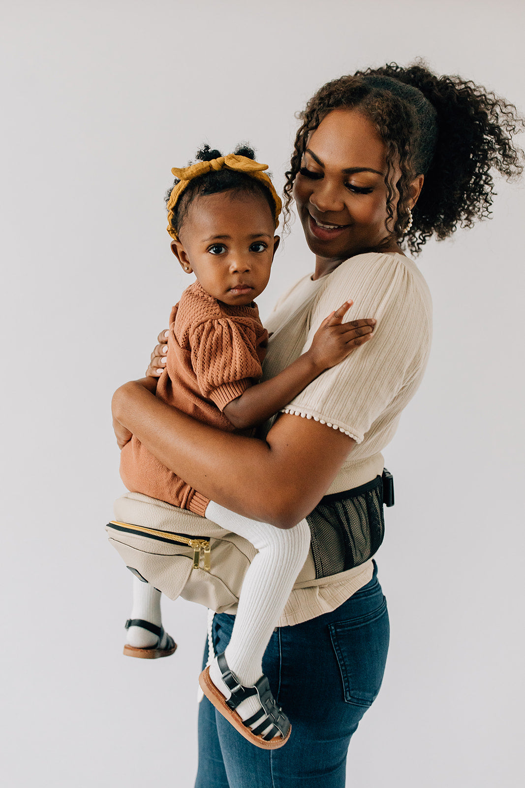 Vegan Leather Tushbaby Hip Carrier