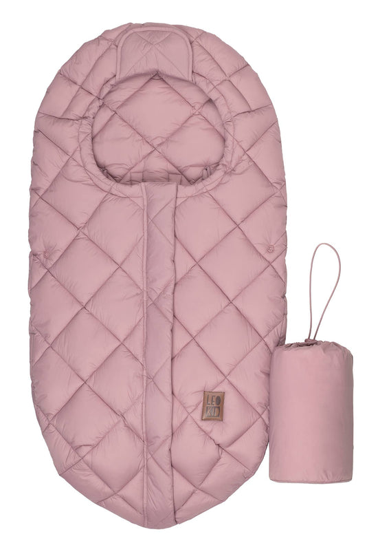 Leokid Light Compact Footmuff - Soft Pink